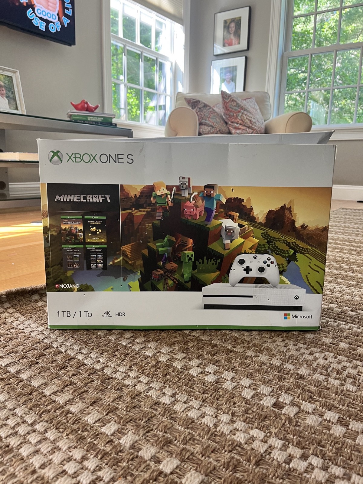 Xbox One S 1TB Console only- White (XBS1TB)