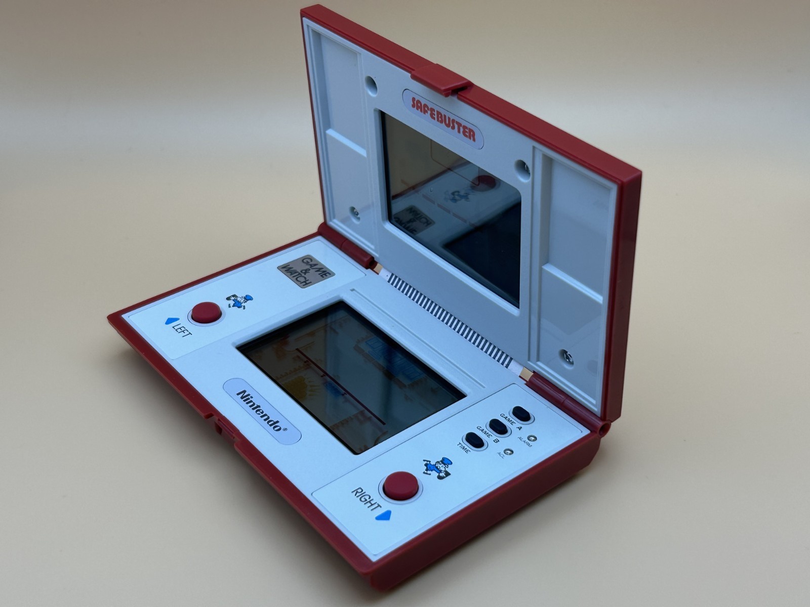 Nintendo Game & Watch SAFE BUSTER JB-63 MIB 1988 MINT IN BOX