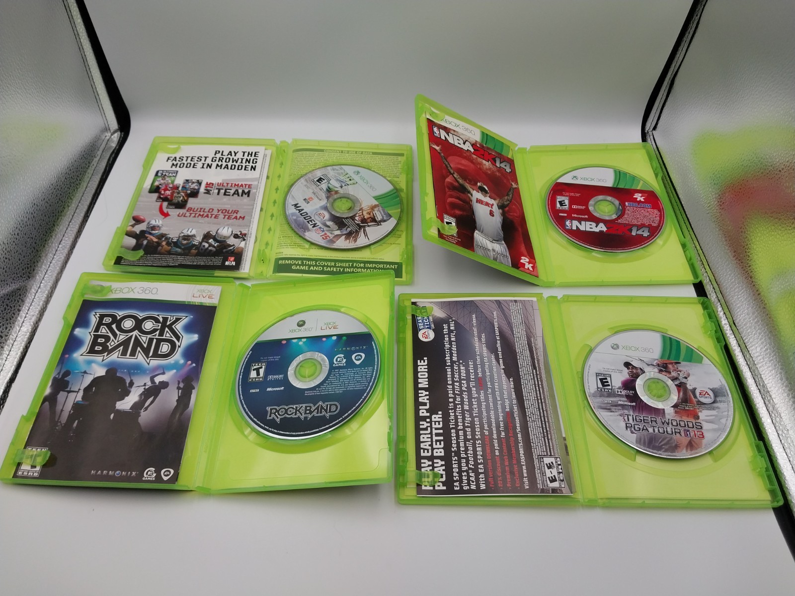 Microsoft Xbox 360 S Slim 250GB Console, 2 Controllers, & 15 Games – TESTED