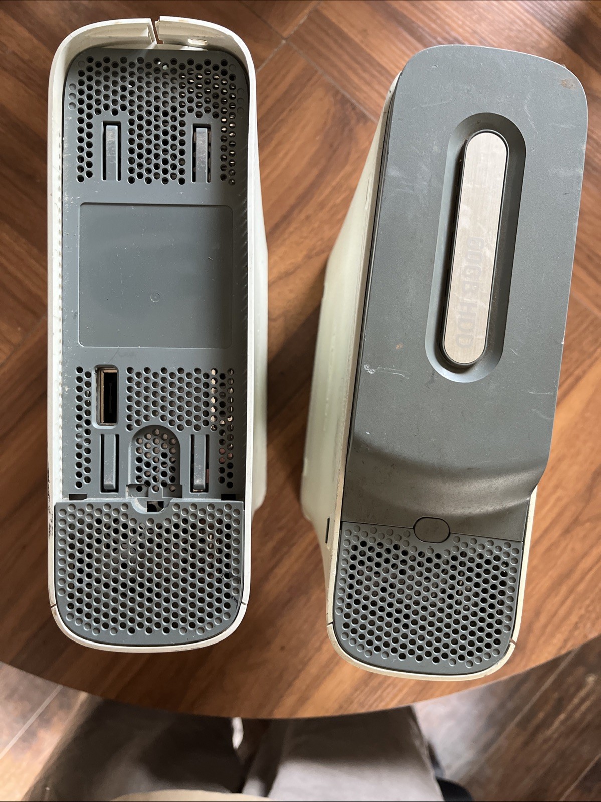 Lot Of 2 Defective Xbox 360 Core Console White For Parts Red Ring