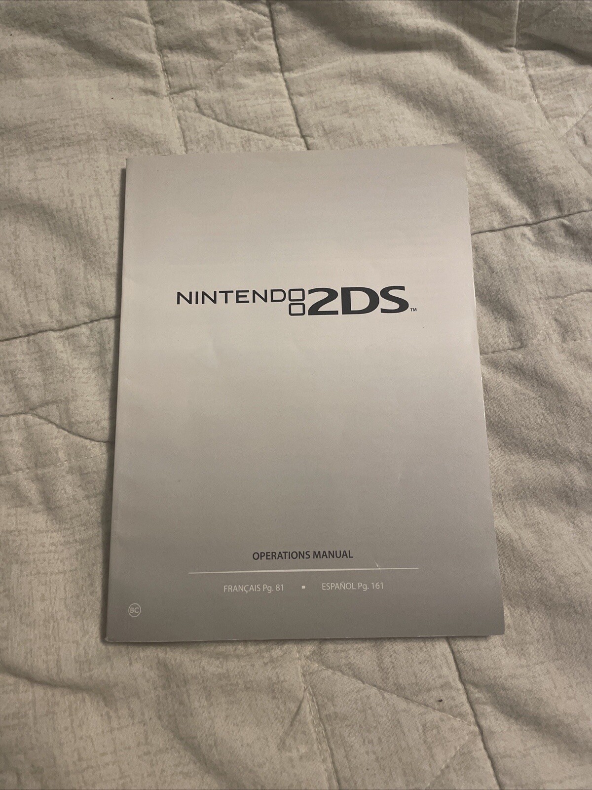 Nintendo 2DS Launch Edition Crimson Red Handheld System (Box Not Included)