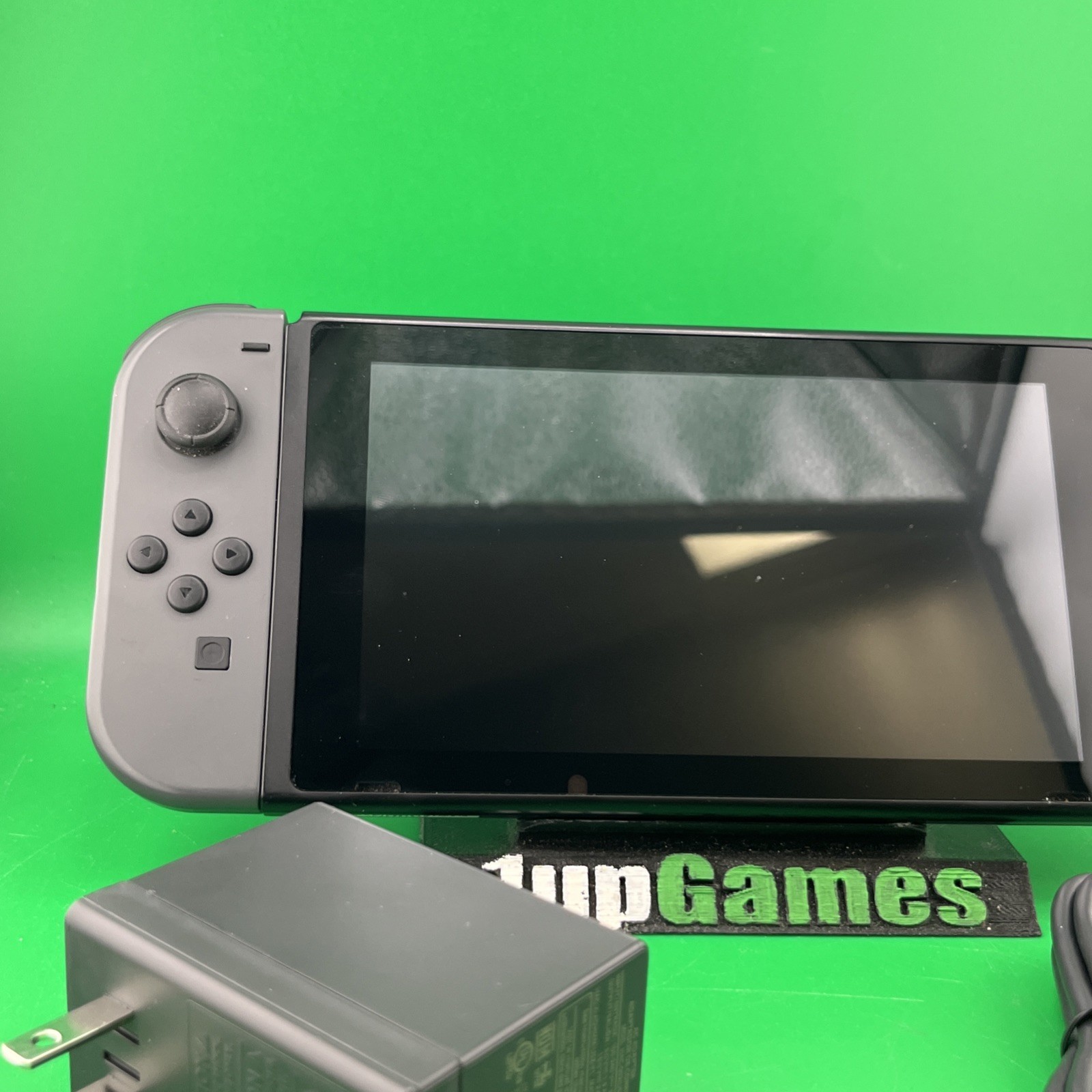 Nintendo Switch Console HAC-001 With Black/Gray Joy-Cons & Charger (T33)
