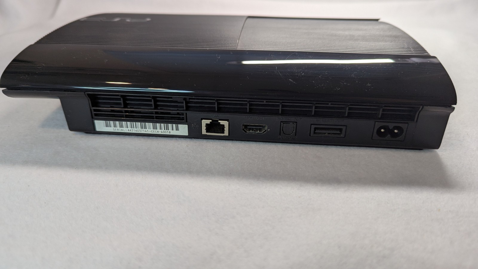Sony PlayStation 3 Super Slim 250GB Console Only Tested!