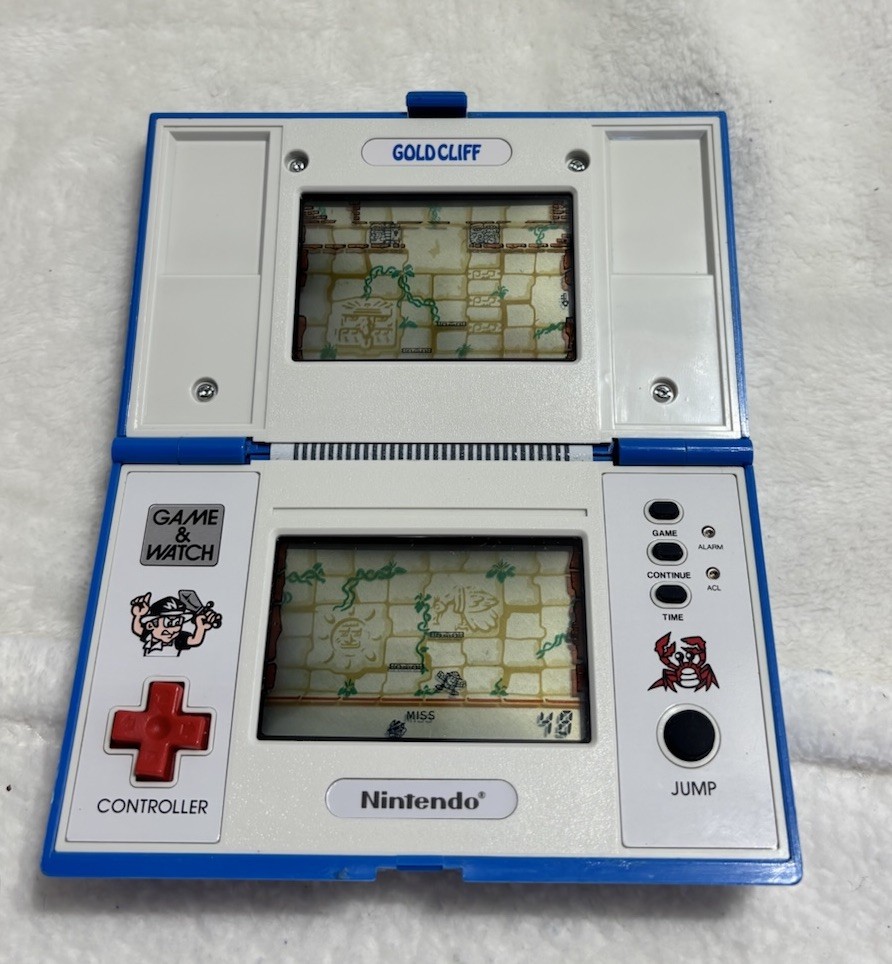 NINTENDO Game & Watch GOLD CLIFF – LCD Multi Screen – 1988