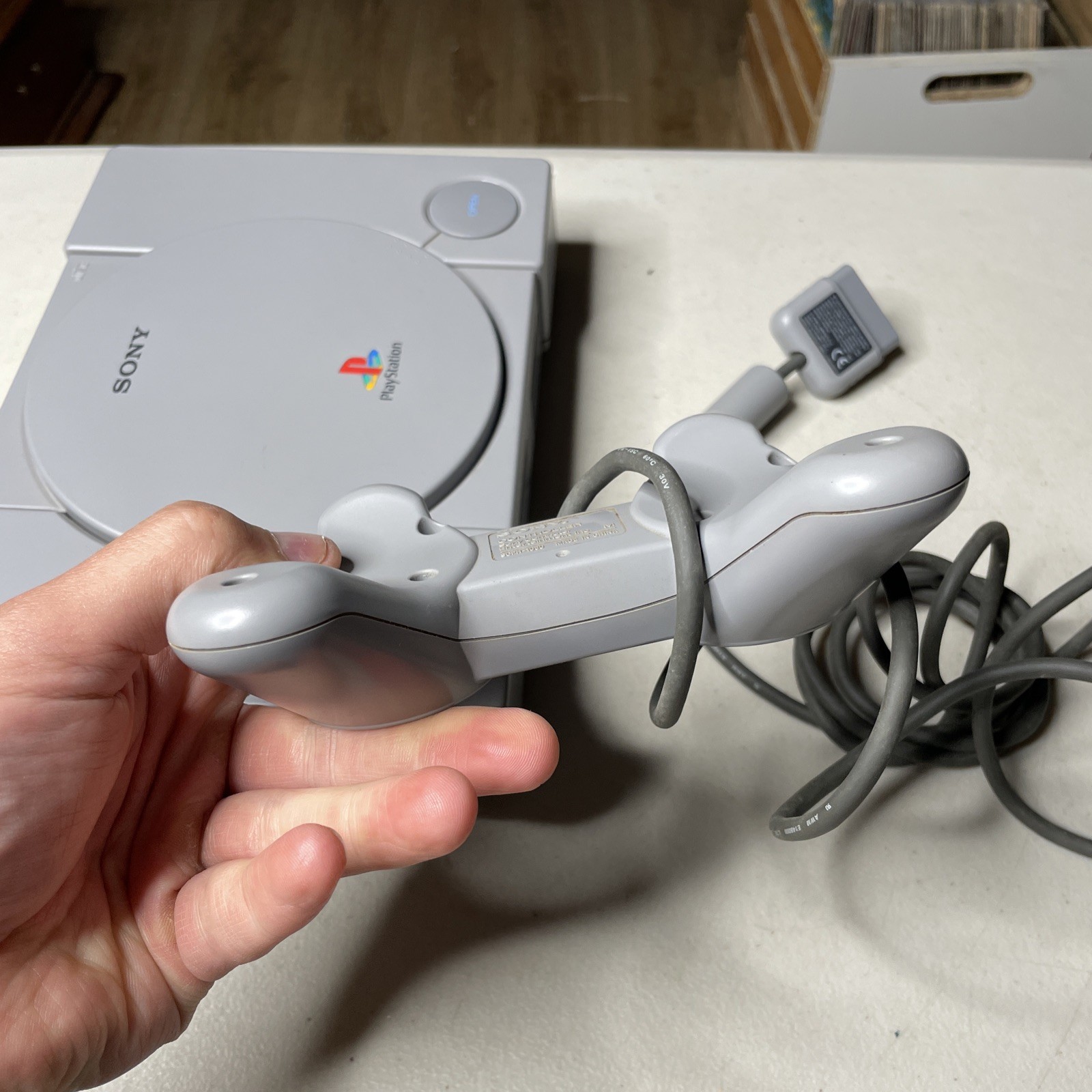 Sony Playstation 1 PS1 Console System Controller OEM Bundle – Tested and Works