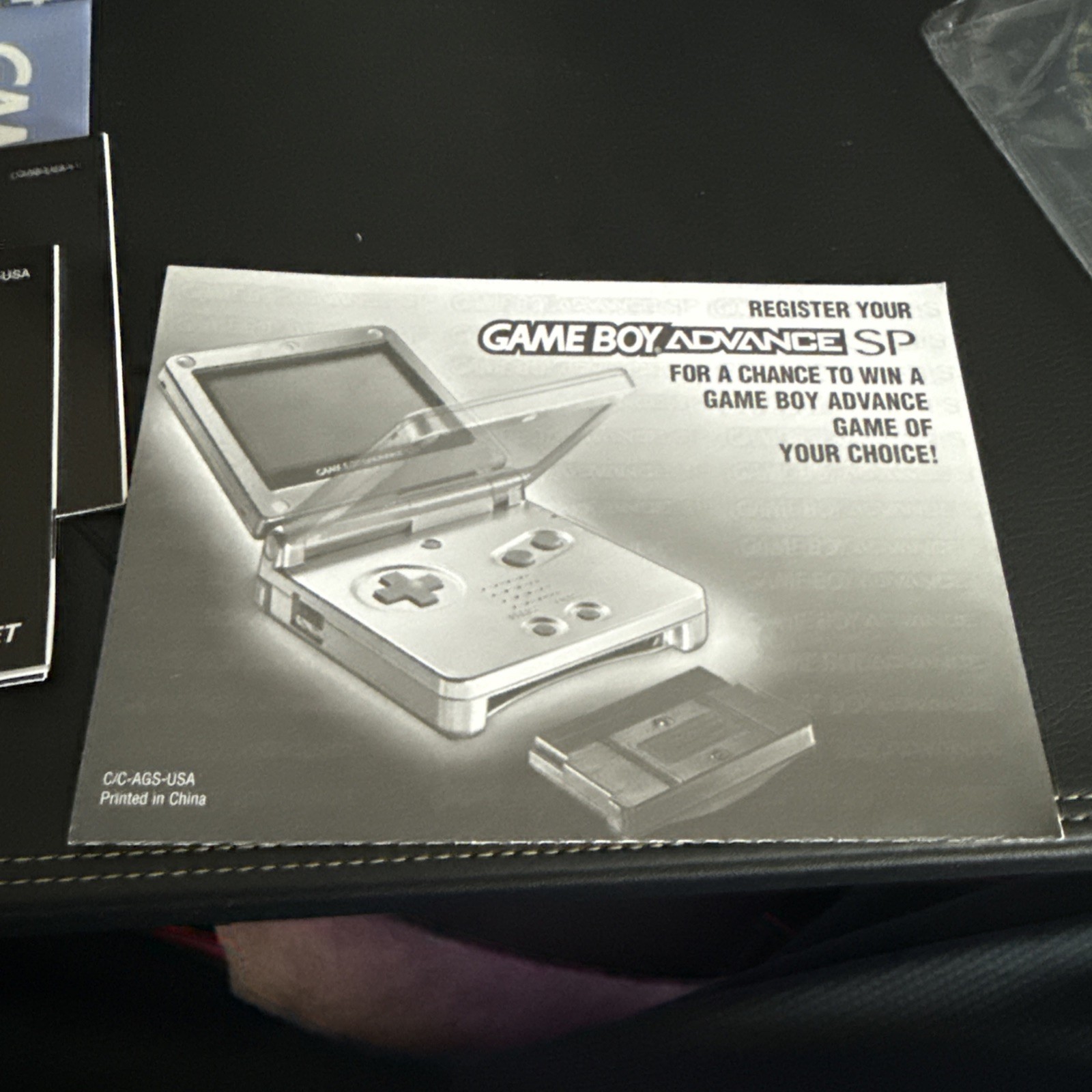Nintendo Game Boy Advance SP – Platinum – CIB Complete – Tested Working