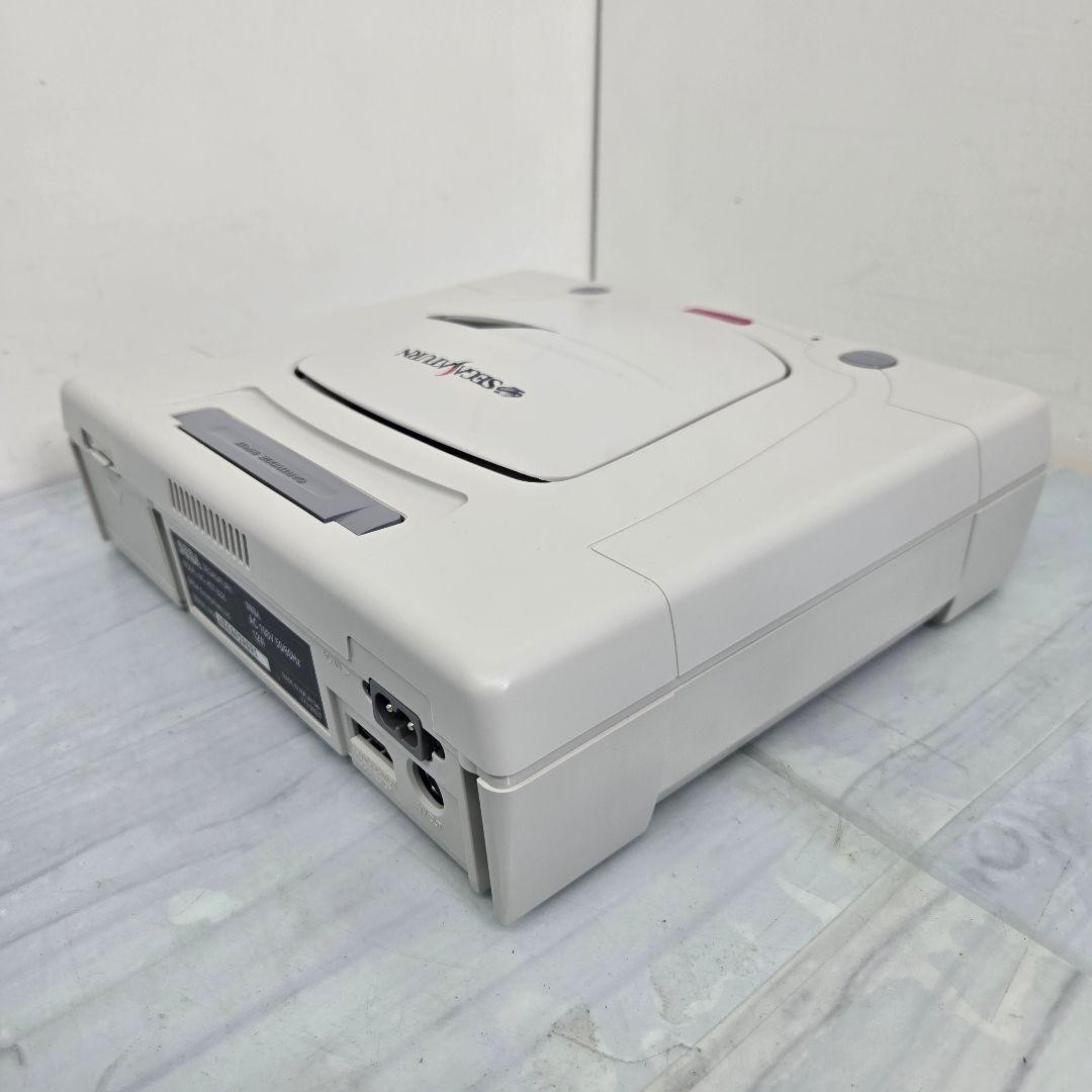 SEGA Sega Saturn HST 3220 console with controller and cable