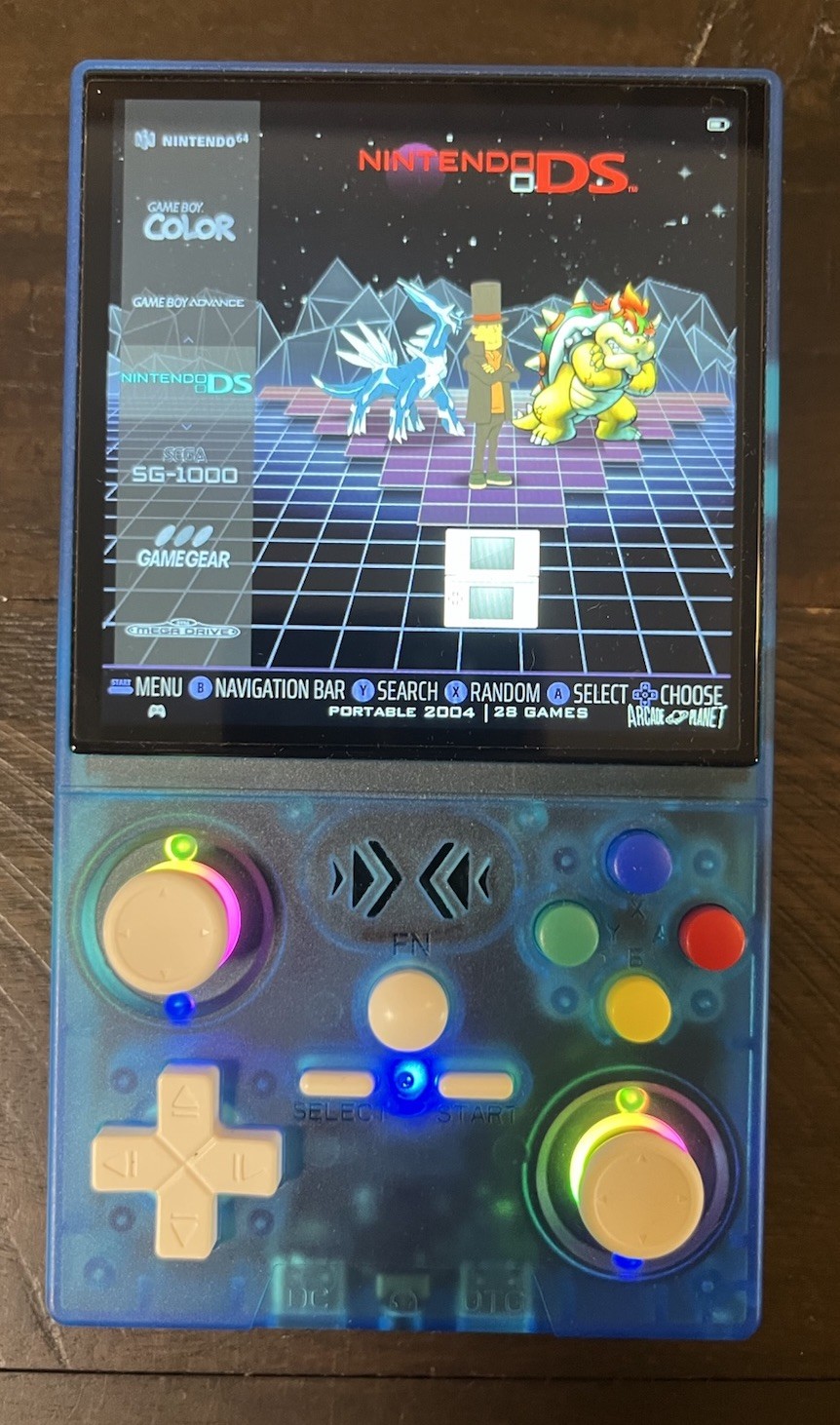 XF40F Handheld Game Console – 4.0 Inch Gaming Console 64GB