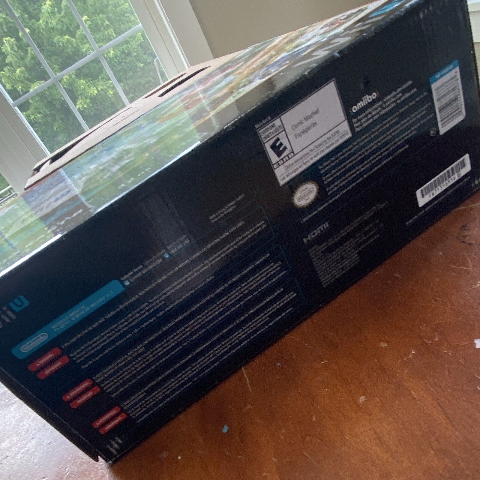 Nintendo Wii U Mario Kart 8 Deluxe Set 32GB Black Console HDMI 1080p US CIB