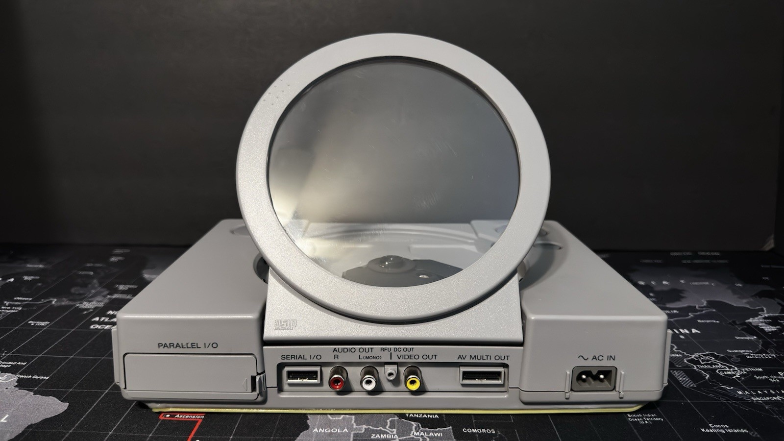 PLAYSTATION 1 PS1-CUSTOM CLEAR WINDOW LID!
