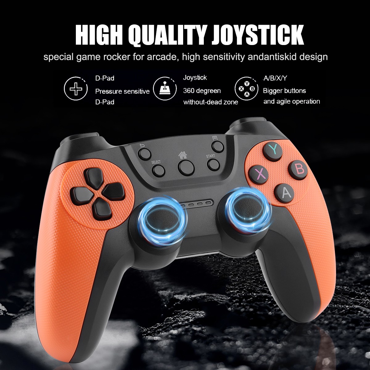Video Game Console Retro 58000+Games TV Stick 256G 4K HDMI 2 Wireless Controller