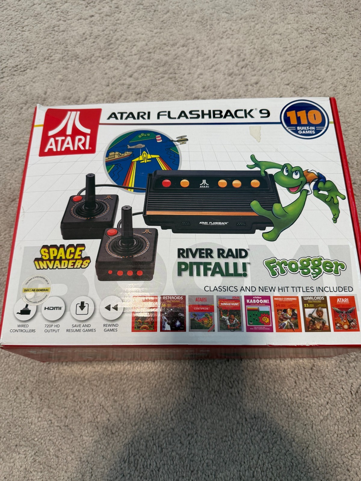 Atari Flashback 9 HDMI Videogame Console w/ 110 Built in Games New (Open Box)