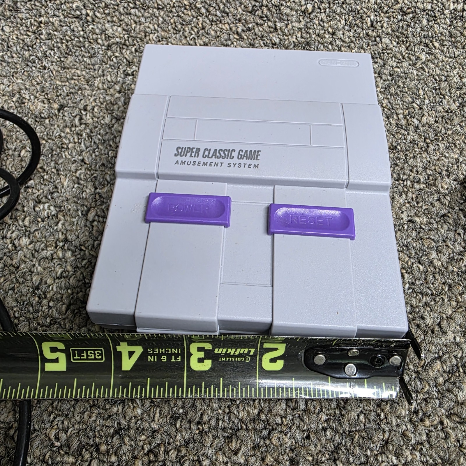 Super Classic Mini Game System (SNES CLONE ) Tested Working
