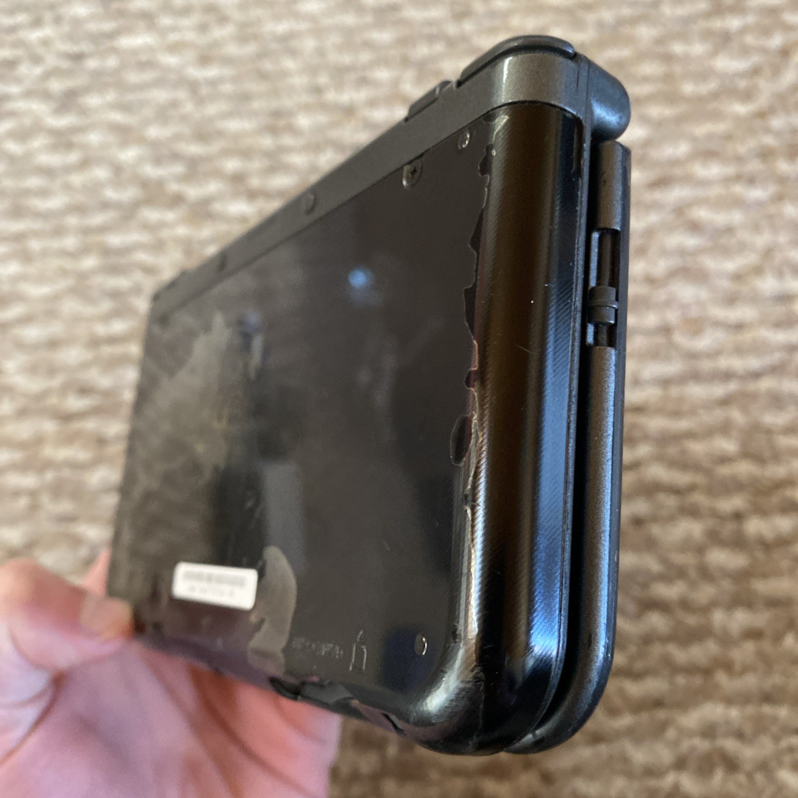 New Nintendo 3DS XL Metallic Black USA With Charger And Stylus Good Screens