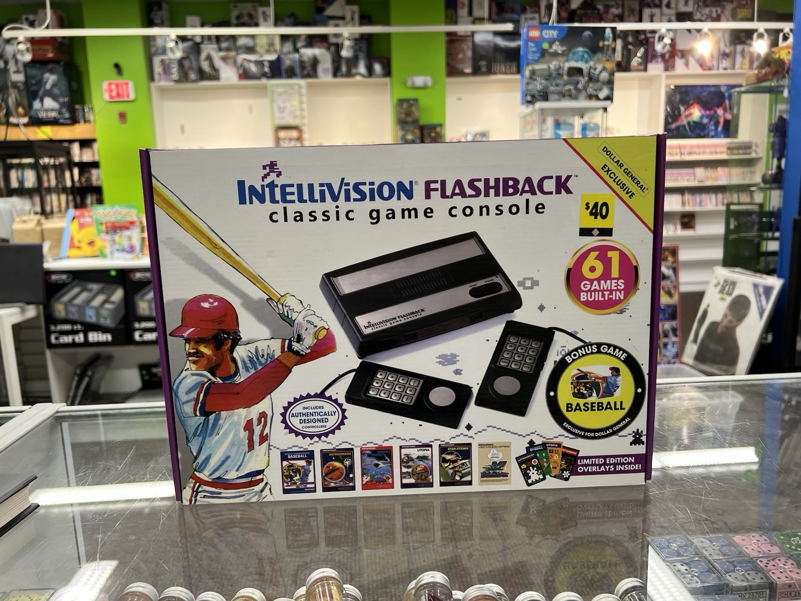 INTELLIVISION Flashback Classic Console 61 Games Dollar General Exclusive