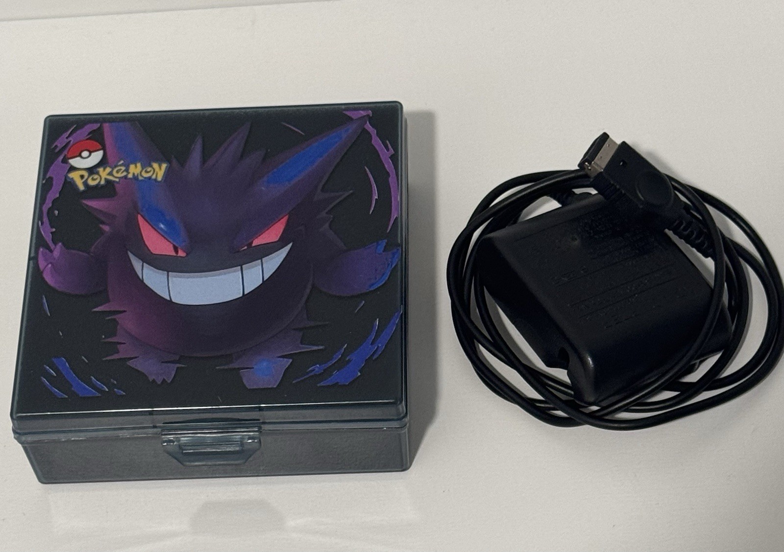 Nintendo Game Boy Advance SP Custom Pokemon Gengar Clear Purple Backlight GBA