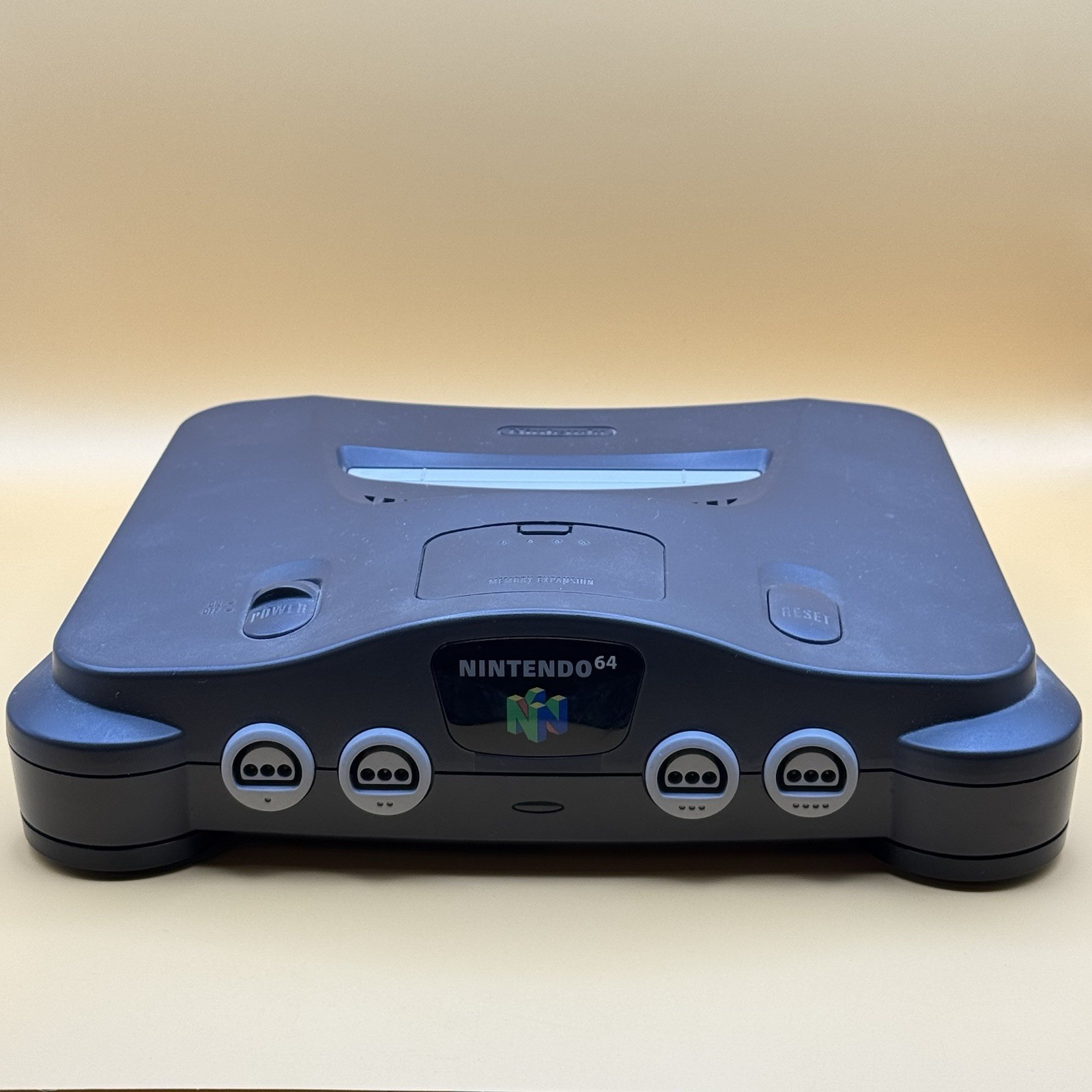 Nintendo 64 System (Charcoal Gray, 32 MB) w/ Expansion Pack – Tested/Cleaned