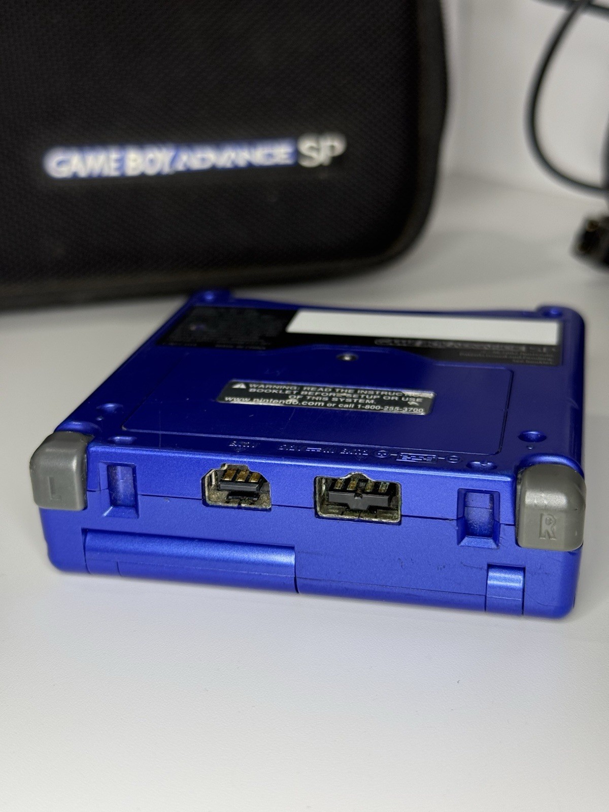 Nintendo Game Boy Advance SP Handheld System Blue, AGS-001