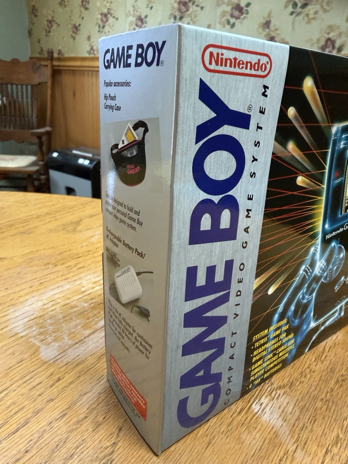 1989 Nintendo Game Boy DMG-01 with Tetris,MINT CONDITION,NEVER USED, TESTED!