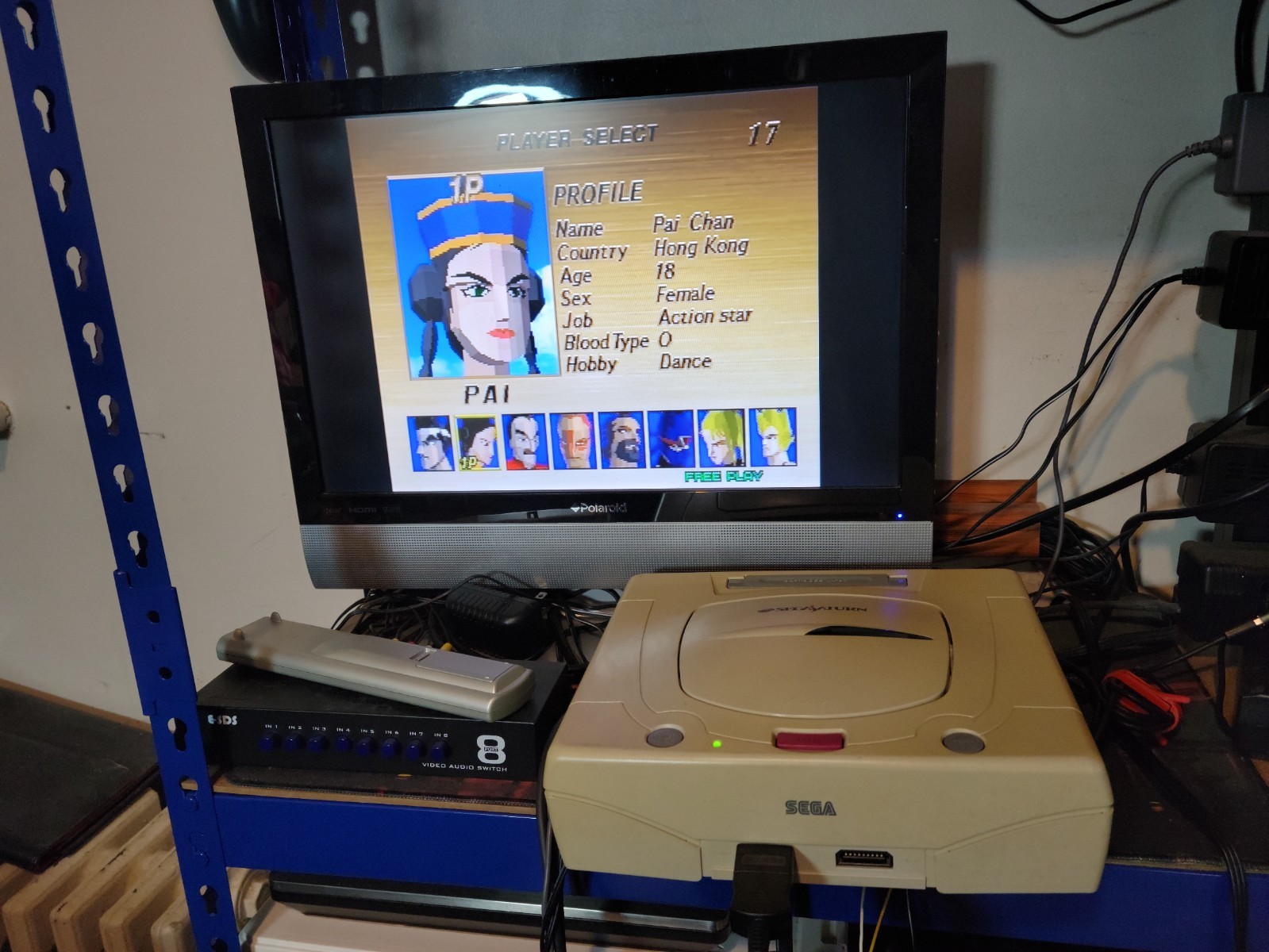 Tested and Working =) Japanese Sega Saturn Console ONLY Model HST-3220