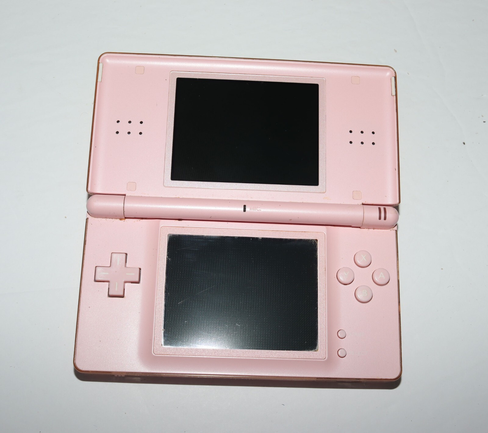 Nintendo DS Lite Pink Handheld System Tested Works