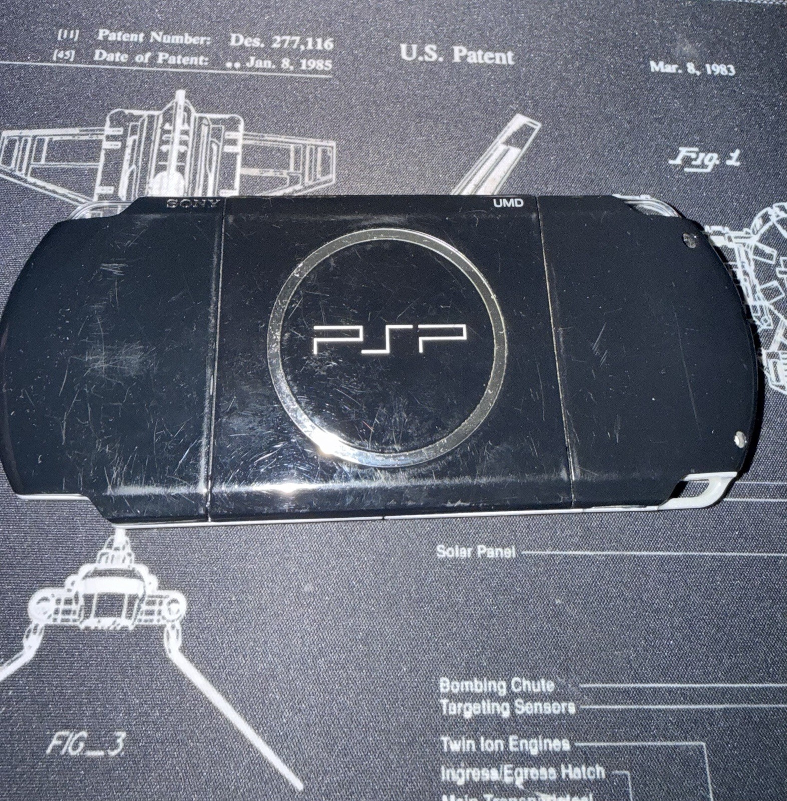Sony PSP-3000 Piano Black w/ Charger & Kingdom Hearts Game WORKING PLEASE READ