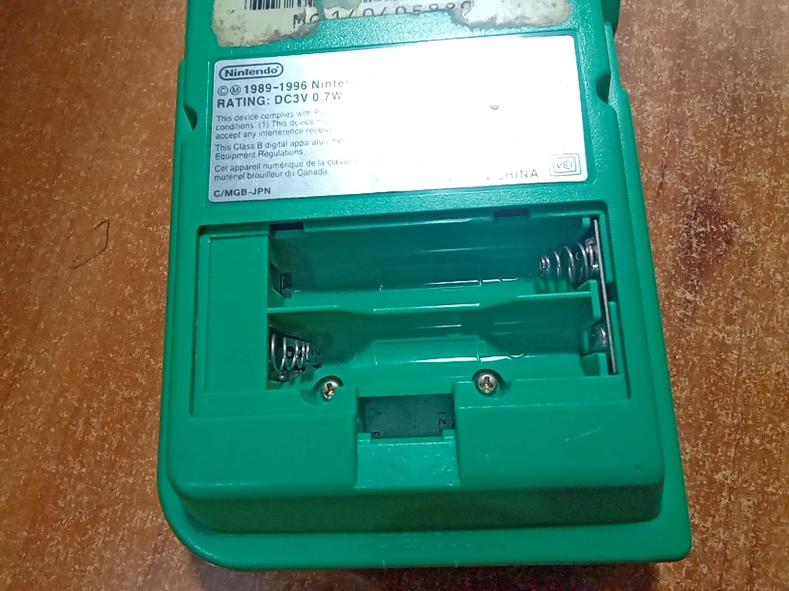 Nintendo Game Boy Pocket Handheld System – Green *TESTED*