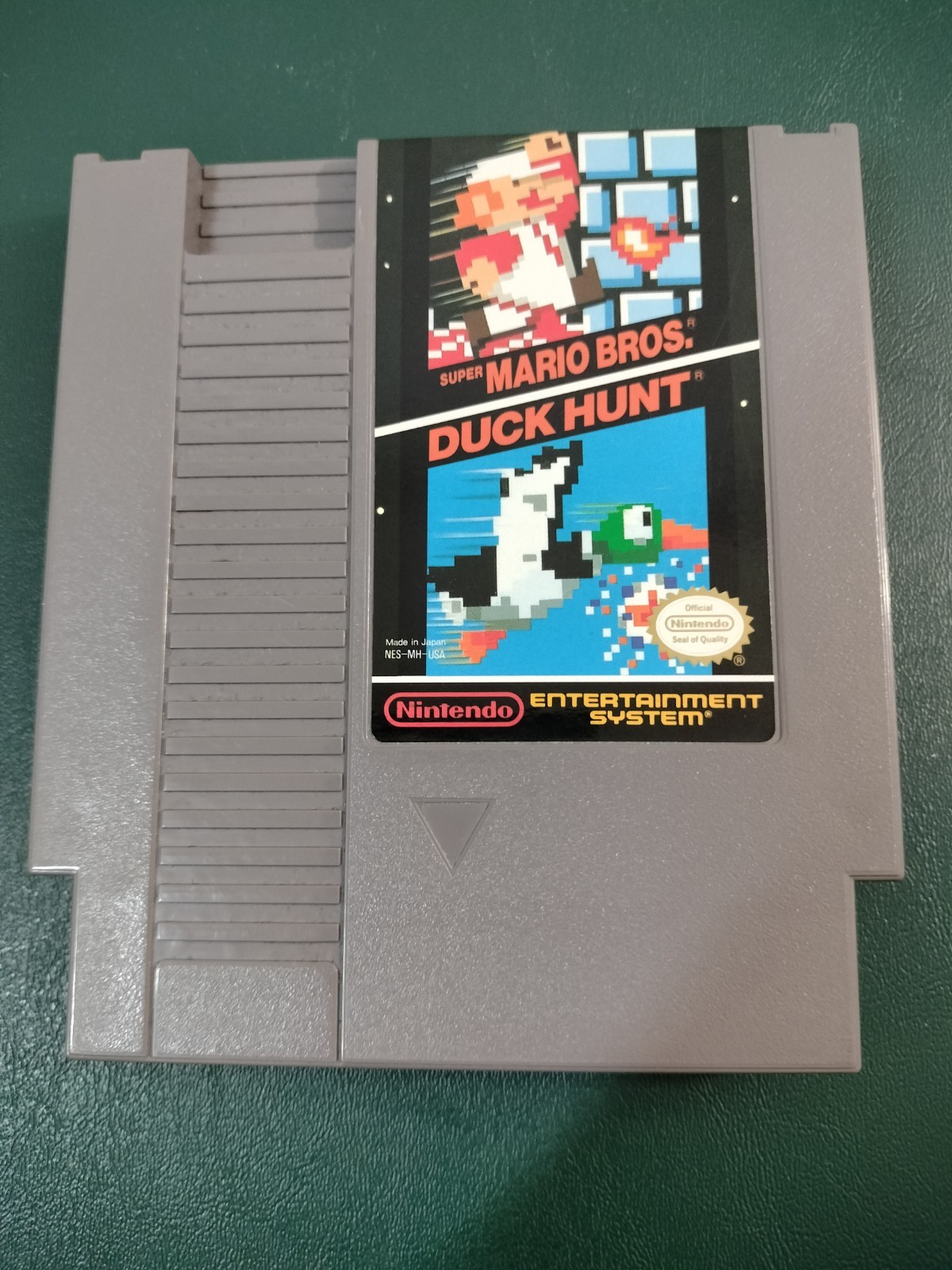 Nintendo NES Action Set Console Complete In Box NES-001 CIB Tested 1985 Orange