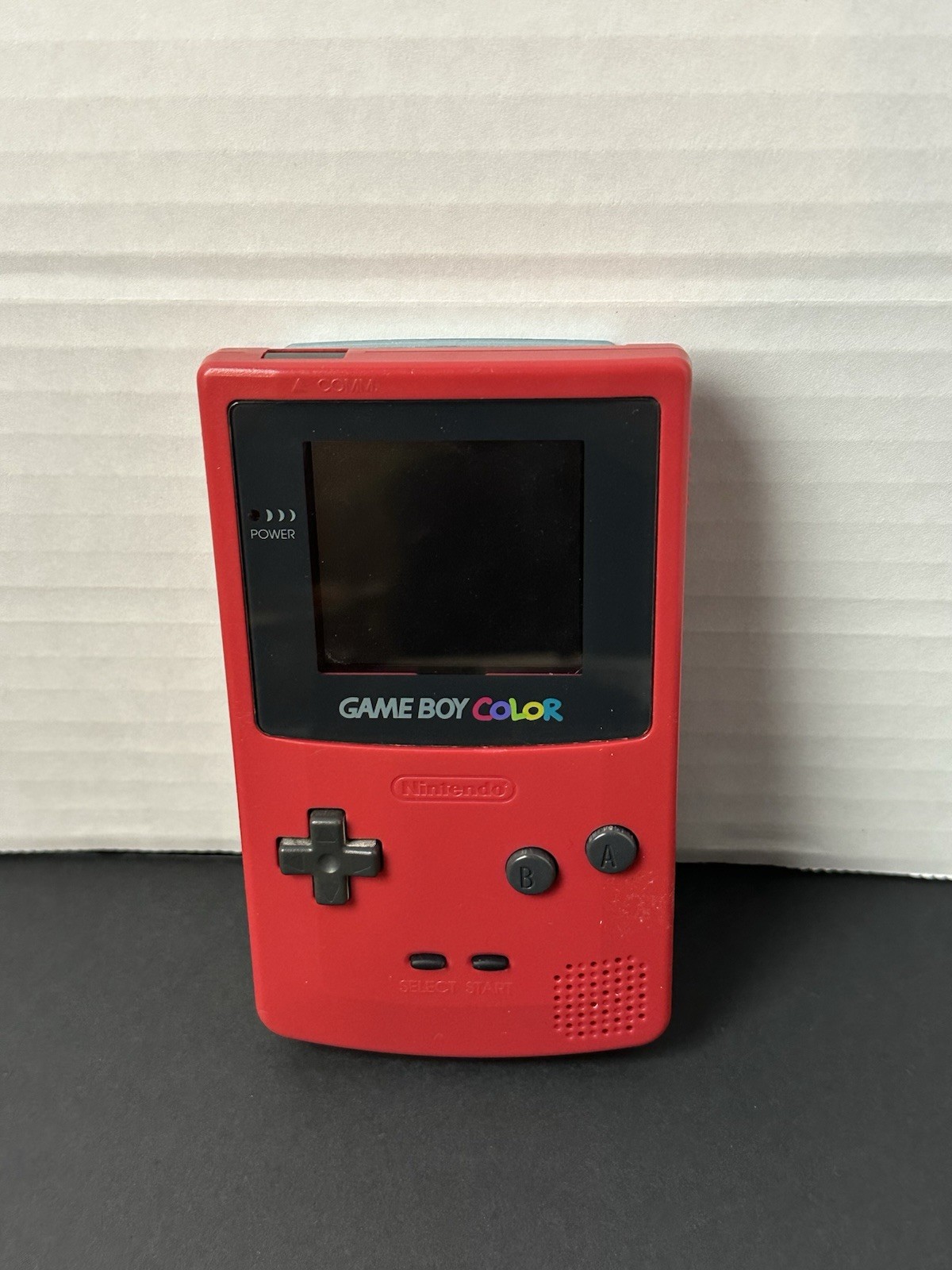 Nintendo GameBoy Color GBC Berry Red Handheld System Console CGB-001 Tested