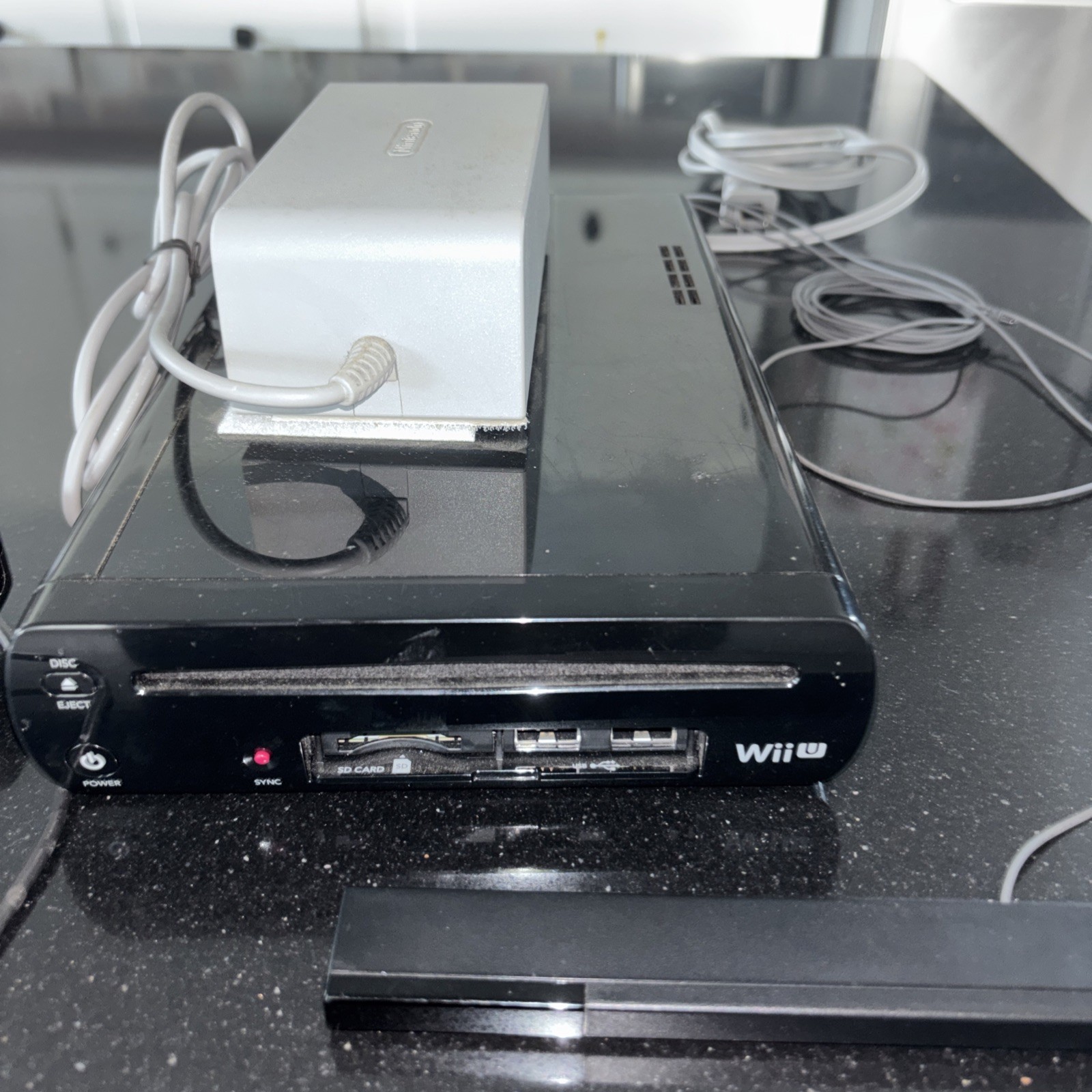 Nintendo Wii U Black 32GB WUP-101 02 – Tested/Works