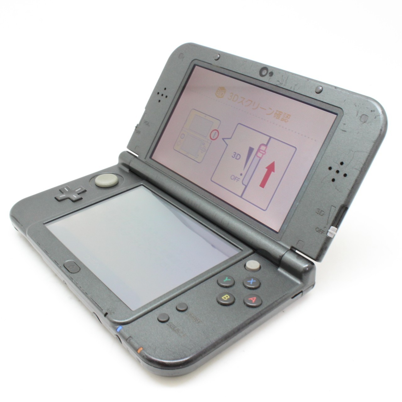 [ EXC+++++ ] NINTENDO NEW 3DS XL Metallic Black Game Console From Japan 4279
