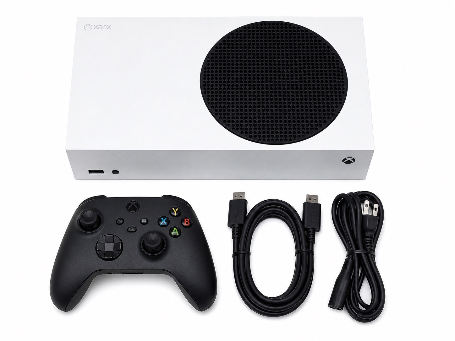 Microsoft Xbox Series S 512GB White Console with Controller