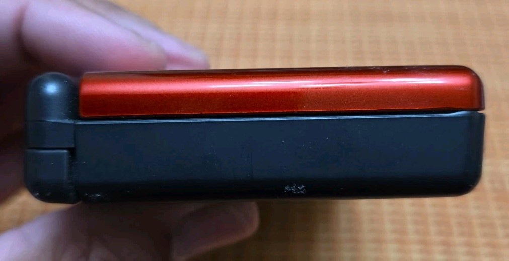 Nintendo DS Lite Handheld Red/Black w/ New Battery. Read Description