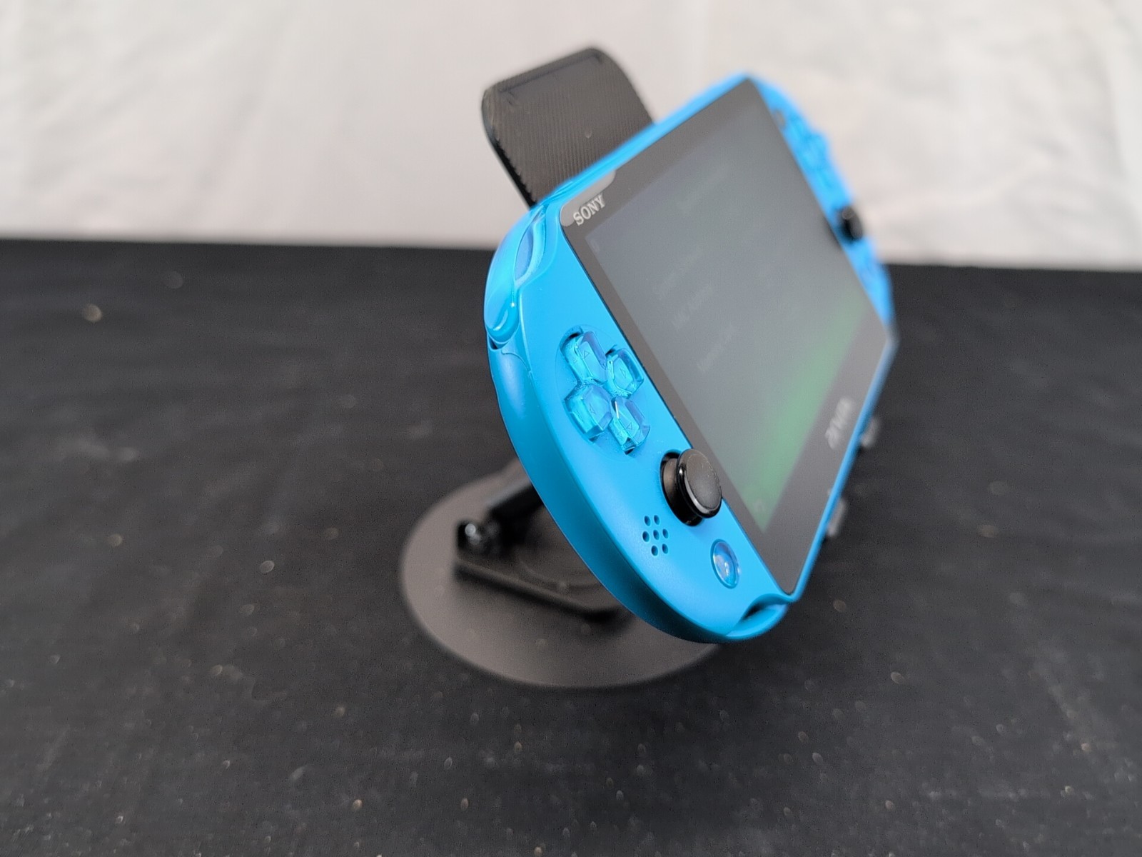 Sony PlayStation Vita PCH-2001 Aqua Blue Console Only With memory card!