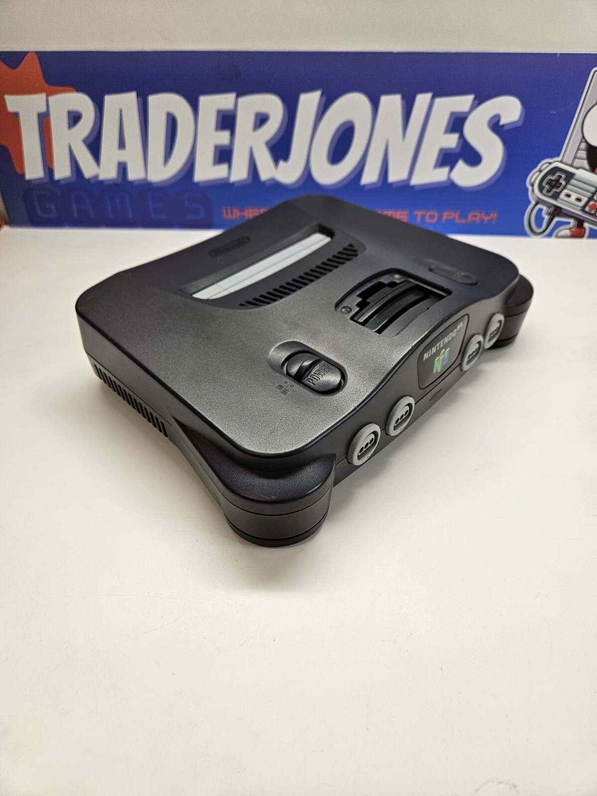 Nintendo 64 Console W/ Controller Jumper Pack & Cords