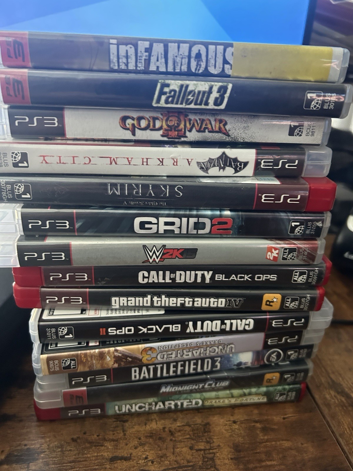 Sony PlayStation 3 Console PS3 Bundle With 30 Games And 2 Controllers Tested