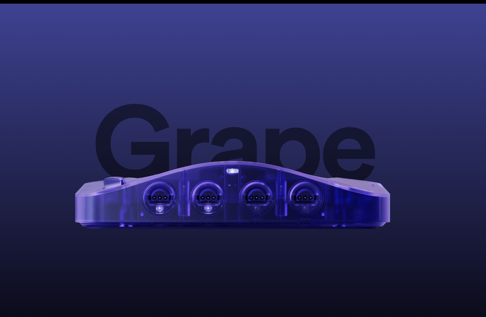 Analogue 3D N64 Funtastic Grape Purple HDMI FPGA Console with 8bitdo Controller