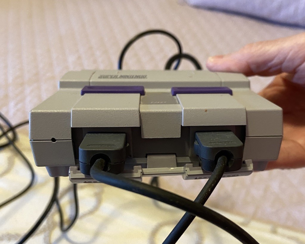 Super Nintendo SNES CLV-201 Console Control Deck