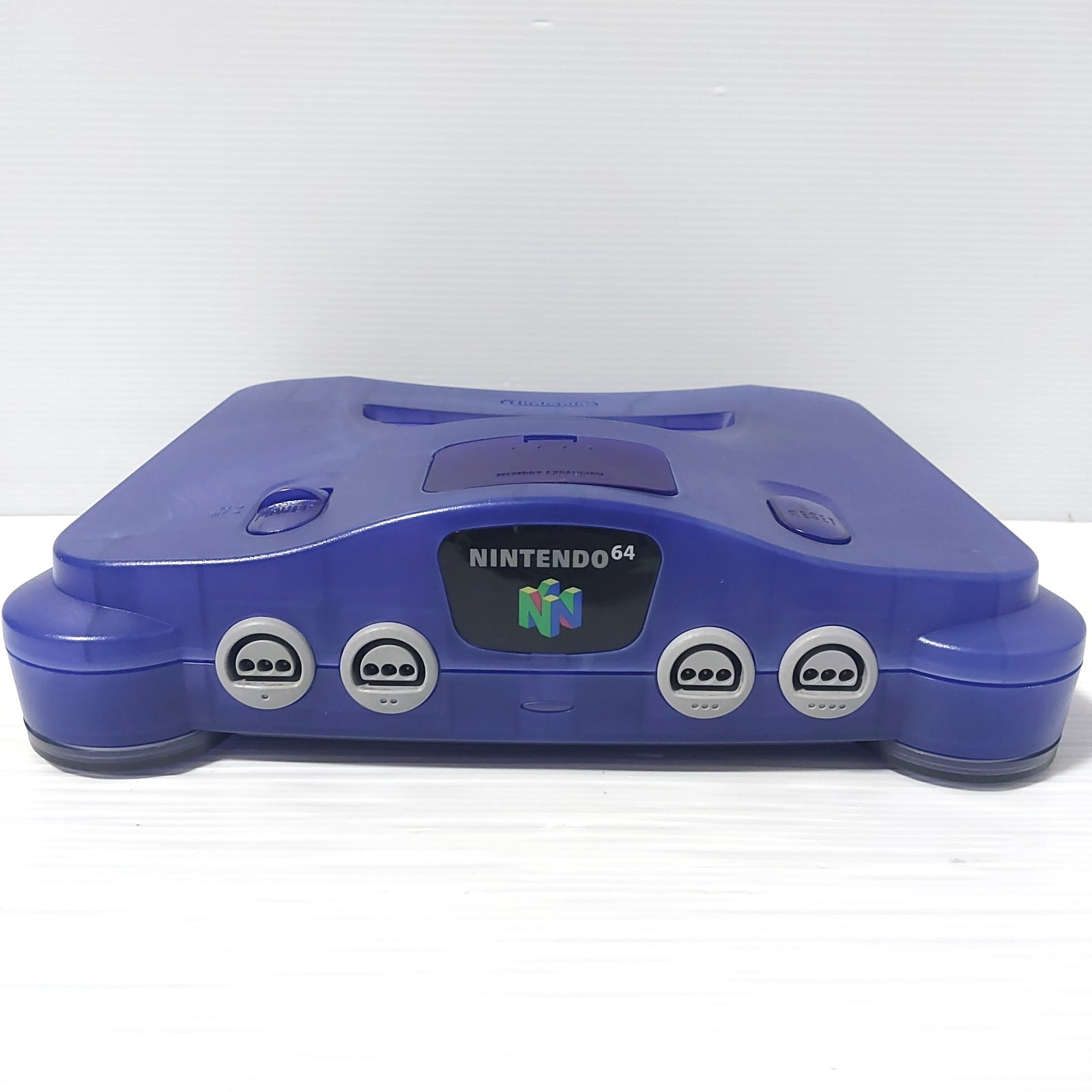 Nintedon64 N64 Midnight Blue Console NUS-001 Region free w/ 2 controllers Japan