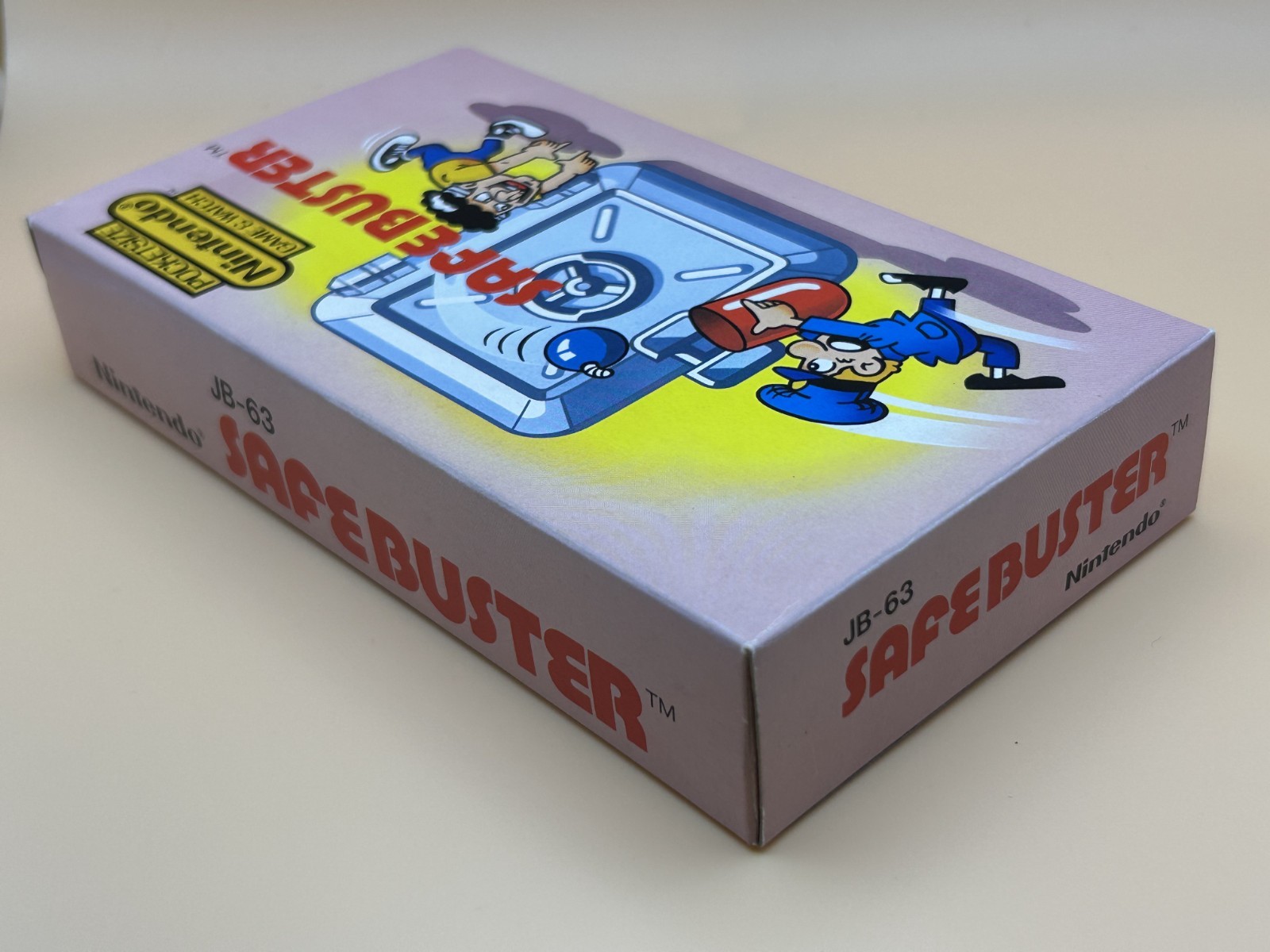 Nintendo Game & Watch SAFE BUSTER JB-63 MIB 1988 MINT IN BOX