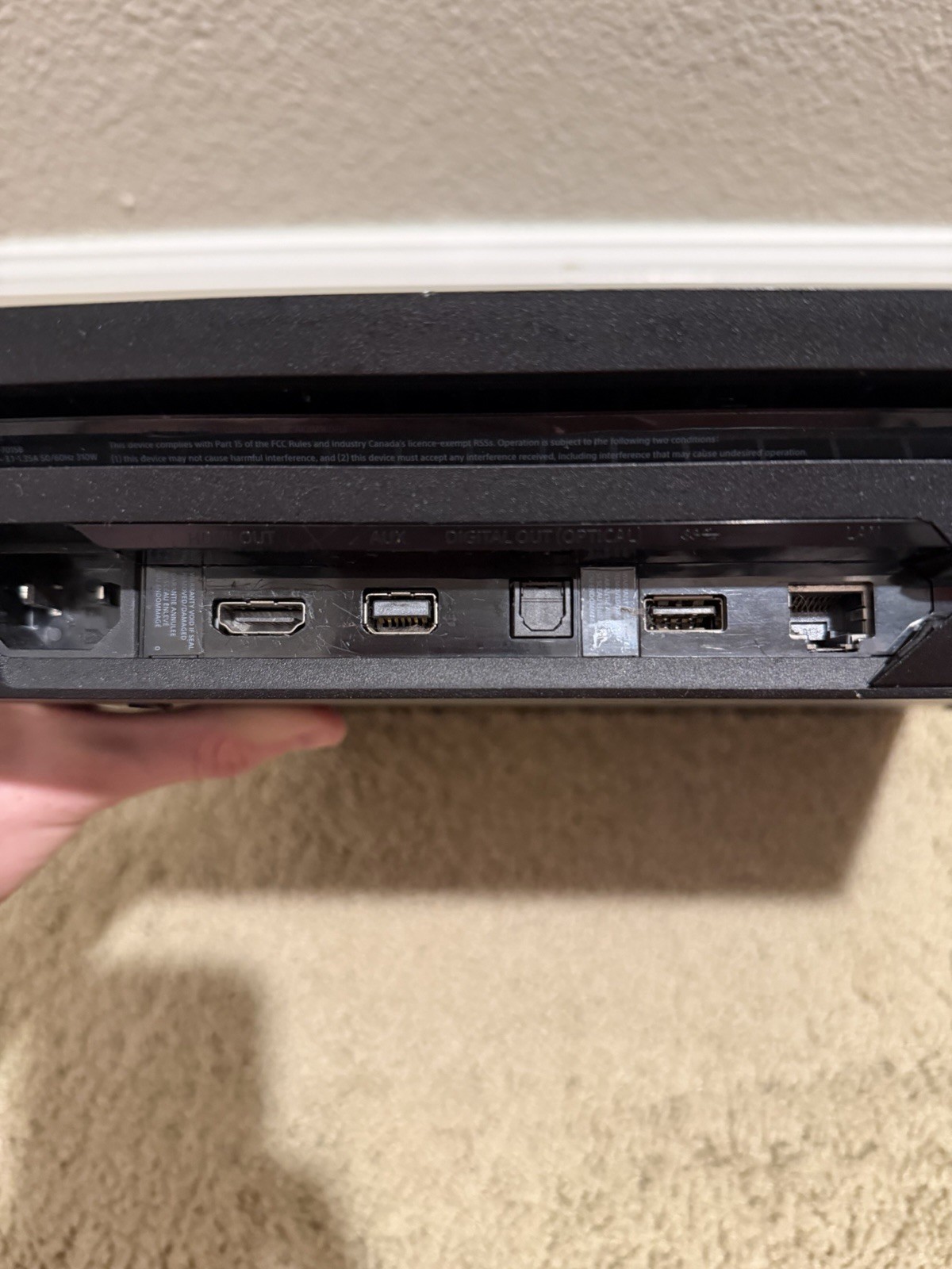 Sony PS4 Pro CUH-7015B Console Only – Tested Works – Bad Disc Drive – Read