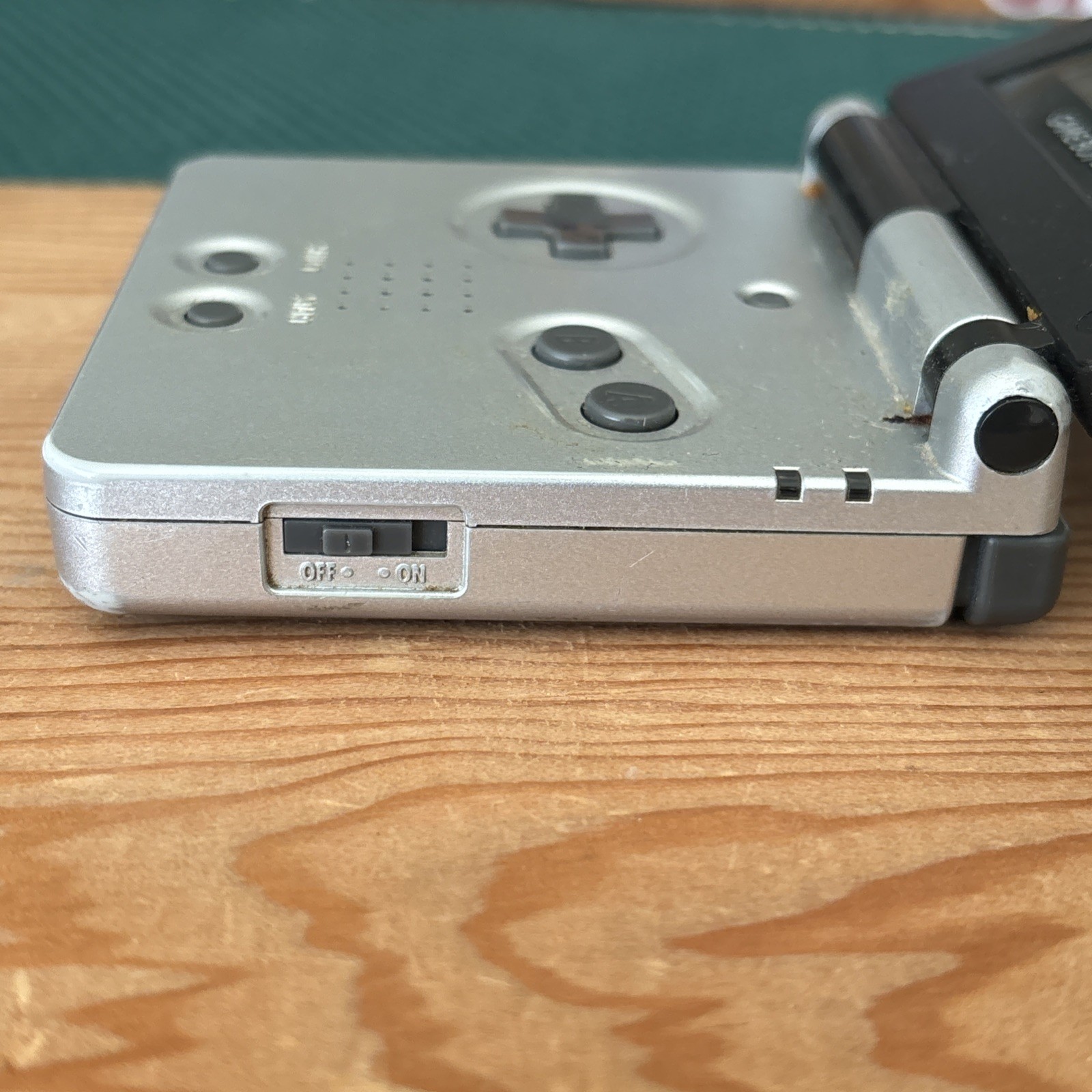 Nintendo Game Boy Advance SP Handheld System – Silver & Black NEW BATTERY