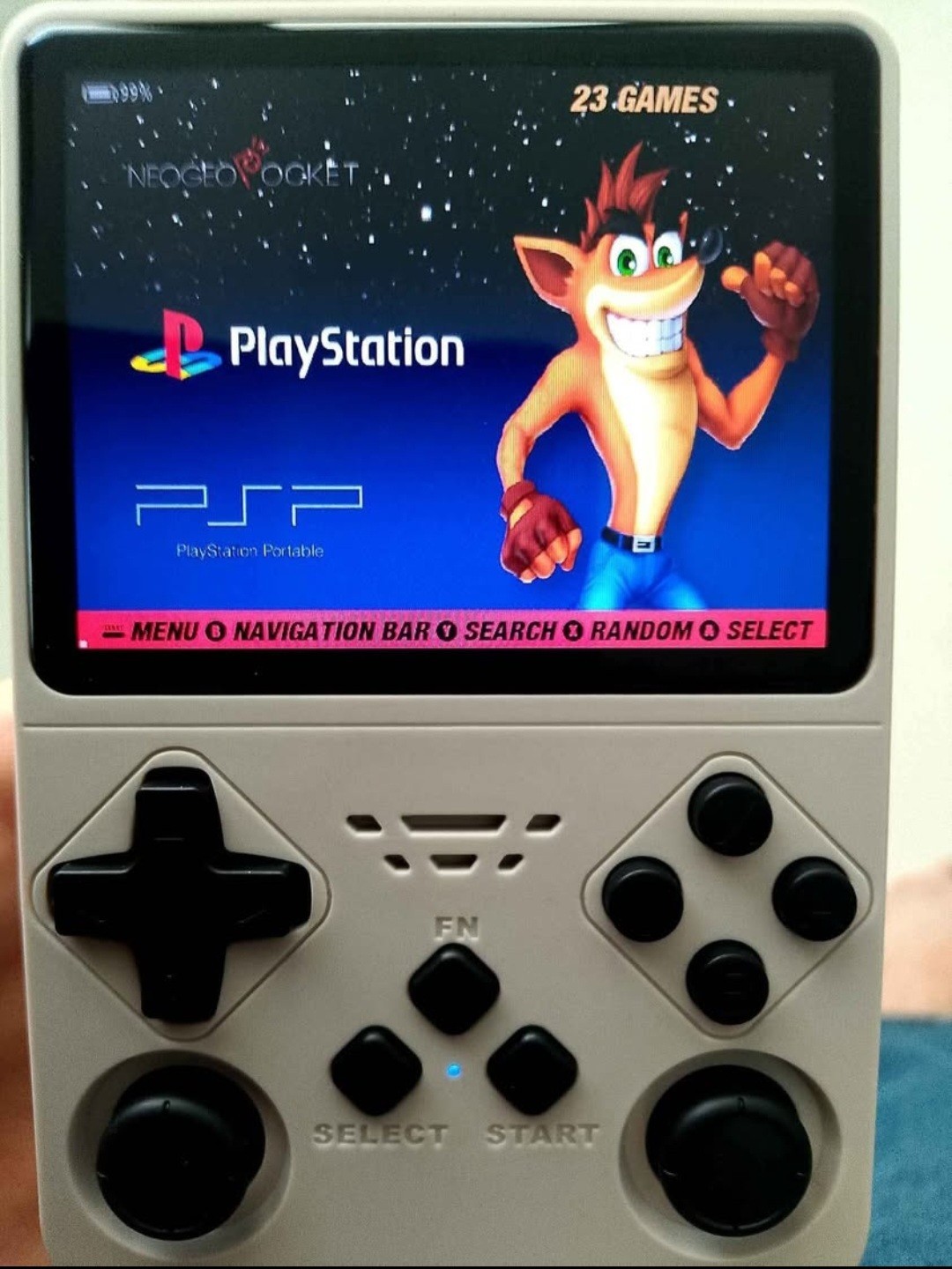 Retro Handheld Video Game Console 15000+ Games Rechargeable 3.5 Inch Screen New