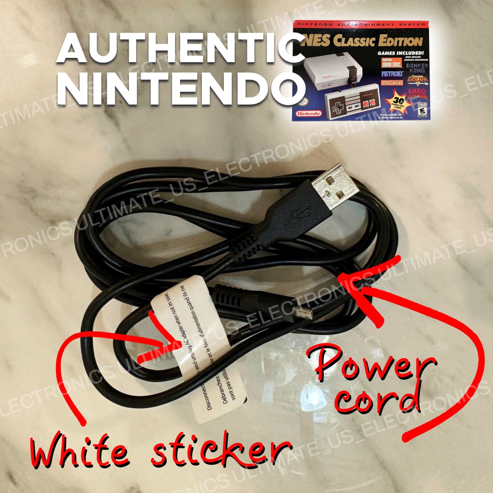 Authentic Nintendo Classic Edition NES Mini Game Console USA Genuine 30 Games