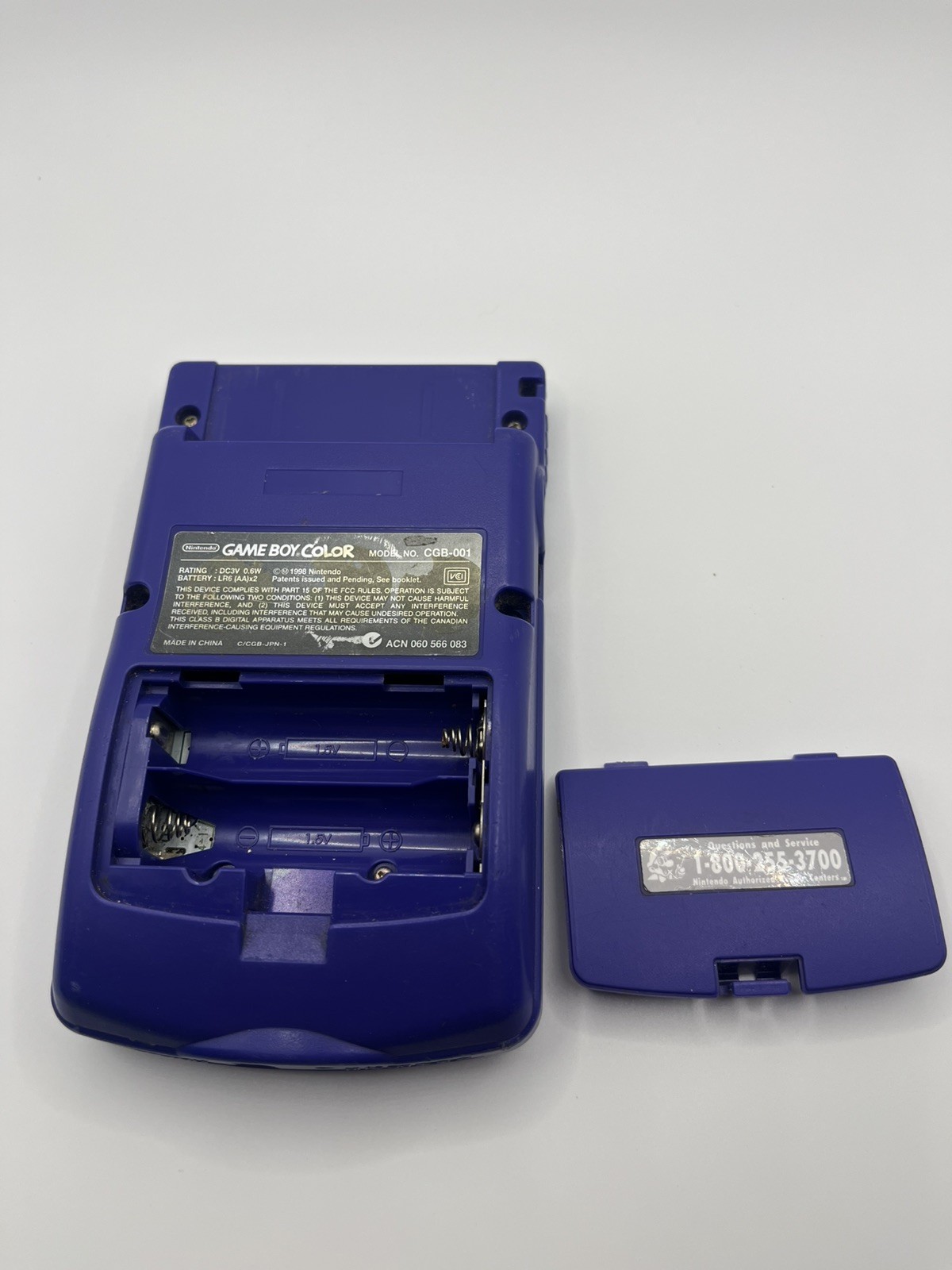 Nintendo Game Boy Color Grape (Purple) – Tested Working