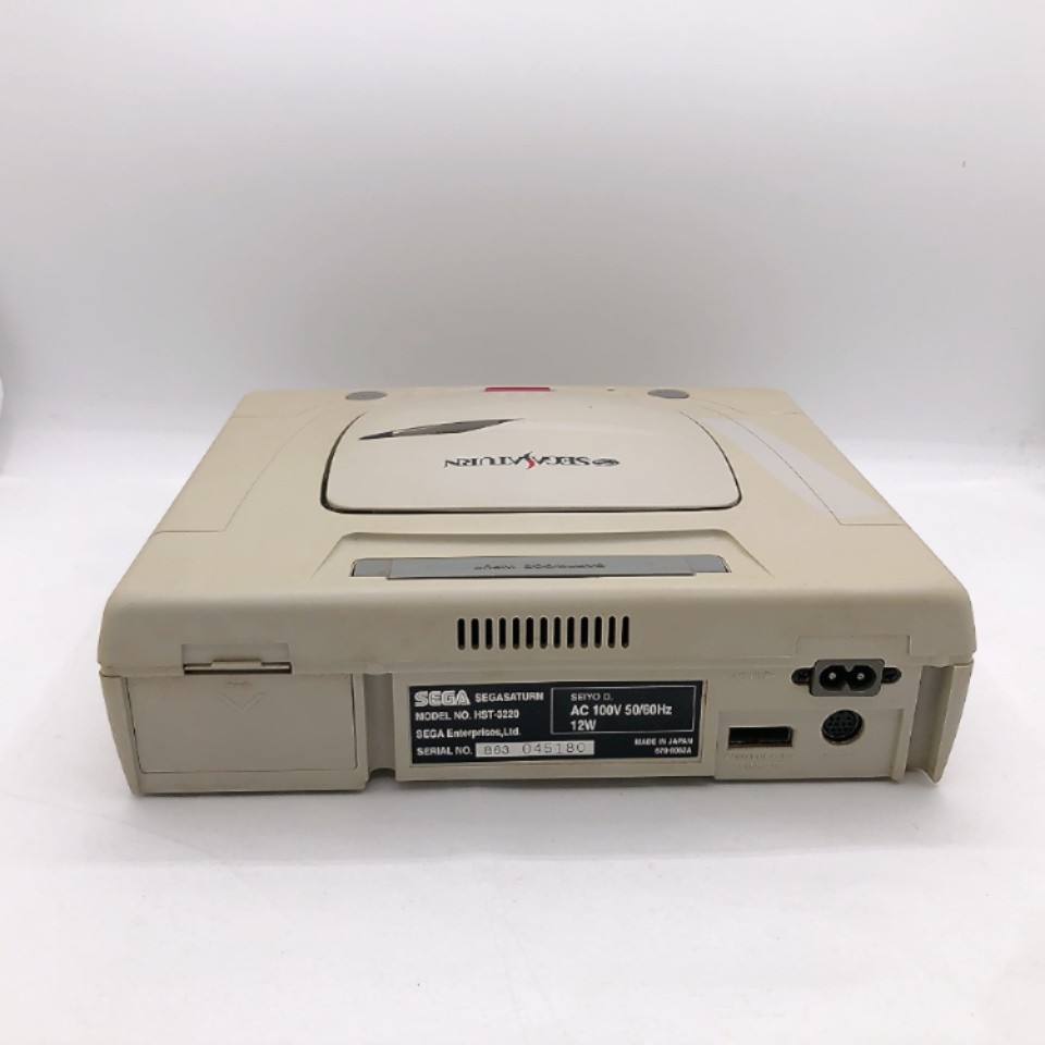 Sega Saturn Console System HST-3220 Box Japan NTSC-J White Japanese Tested
