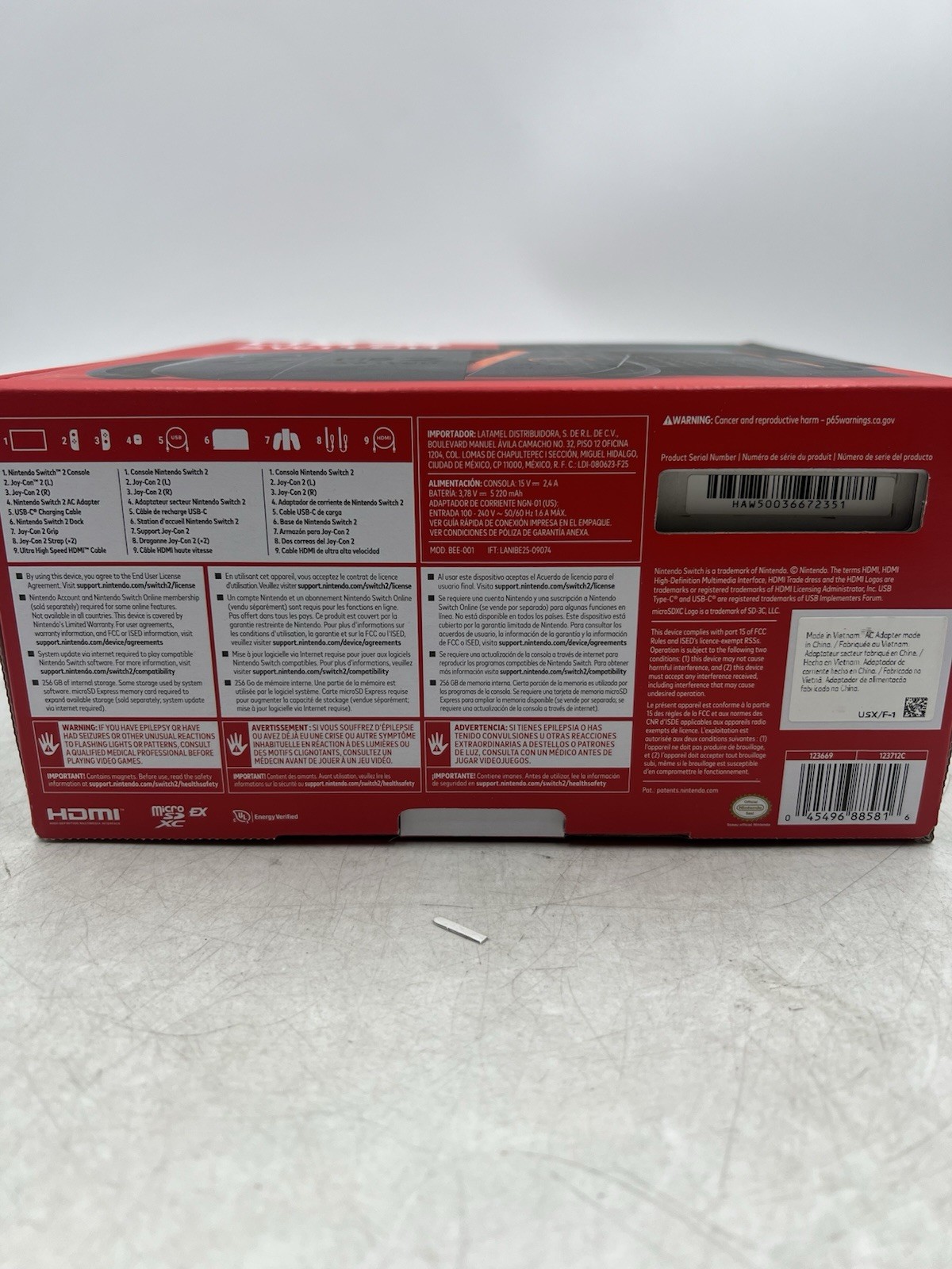 Nintendo Switch 2 New In Box With All Pieces Factory Wrapped