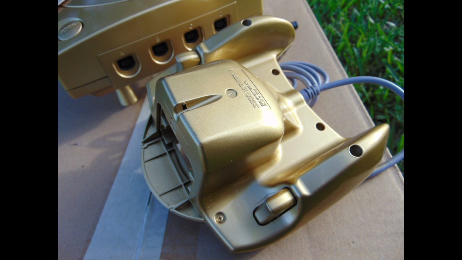 💙 SEGA Dreamcast HKT-3020 Home Console 🌟 Star Wars C-3PO 💙 Edition🌟💙 GOLD