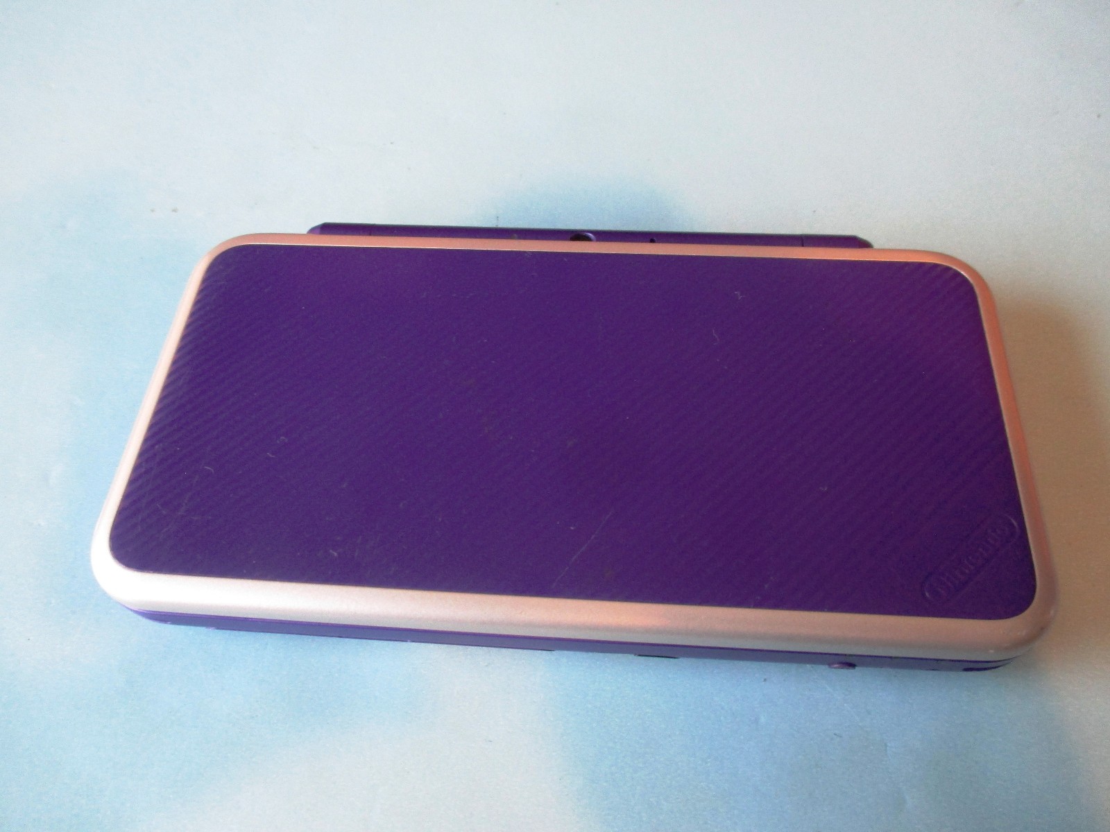 Nintendo 2DS XL Purple & Silver Console System w/Charger FREE Ship!