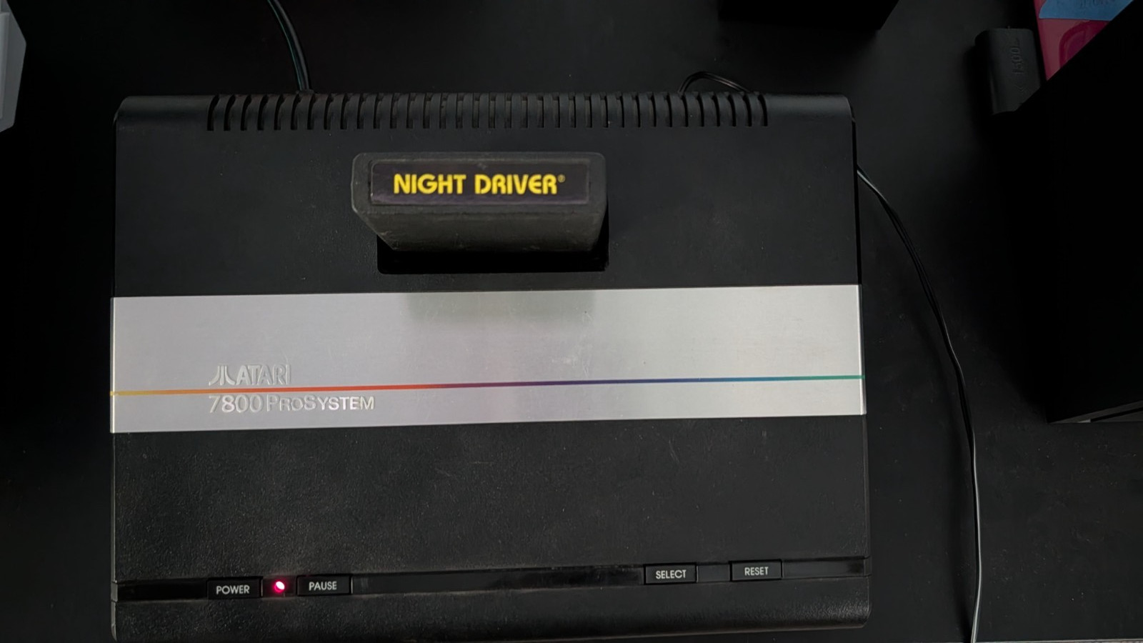 Atari 7800 ProSystem Video Game Console ONLY For Parts not working